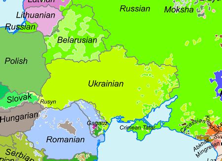 Ethnic Makeup Of Ukraine Map - Mugeek Vidalondon