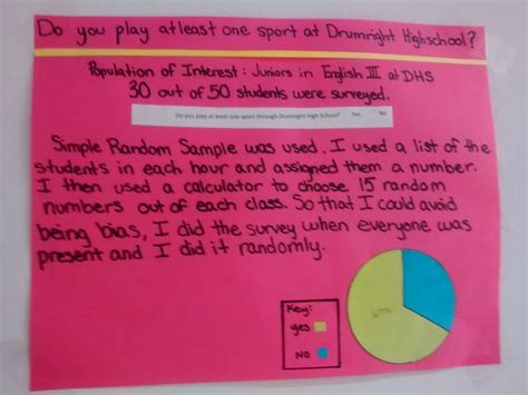 Statistics Survey Project | Math = Love