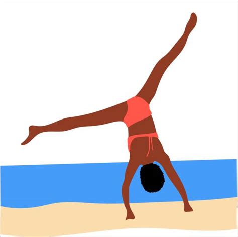 10+ Cartwheel And Beach Stock Illustrations, Royalty-Free Vector Graphics & Clip Art - iStock