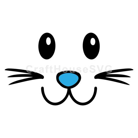 Bunny Face SVG