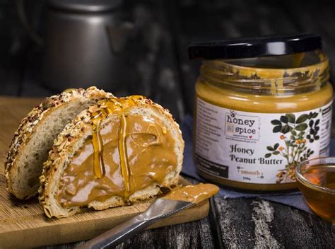 Honey Peanut Butter 350g - Honey and Spice