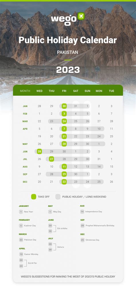 2023 Calendar With Public Holidays