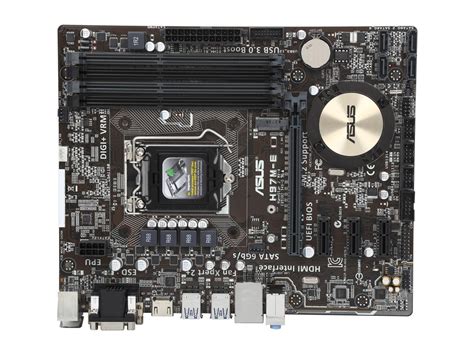 ASUS H97M-E/CSM LGA 1150 Micro ATX Intel Motherboard - Newegg.com