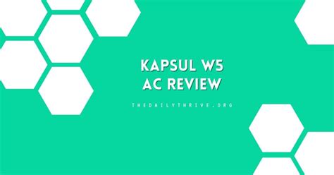 Kapsul W5 Air Conditioner Review