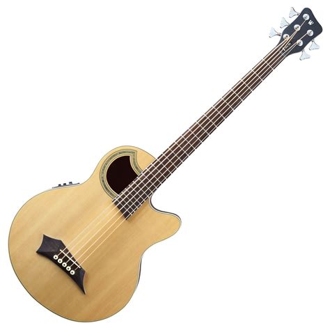 Warwick Rockbass Alien Deluxe 5-String Acoustic Bass, Natural at Gear4music