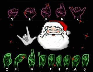 How to say Merry Christmas around the world… | Sign language art, Sign ...