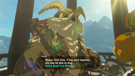 Divine Beast Vah Medoh - The Legend of Zelda: Breath of the Wild Guide ...