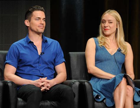 Hotel Cast Members Matt Bomer and Chloe Sevigny at Press Conference – Celeb Donut