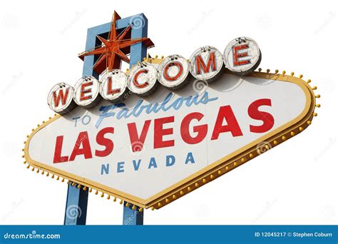 Las Vegas Sign stock image. Image of famous, signboard - 12045217