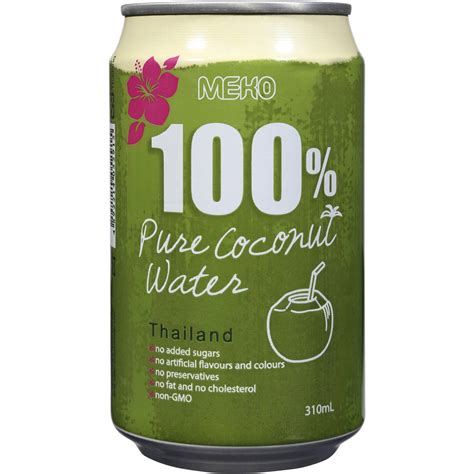 Meko 100% Pure Coconut Water 310ml | Woolworths