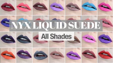 Nyx lipstick swatches - coloradosenturin