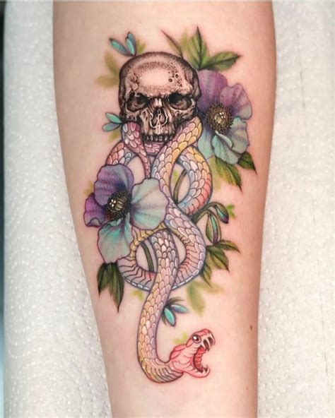 30+ Death Eater Tattoos Every Harry Potter Fan Wants To Get - 100 Tattoos