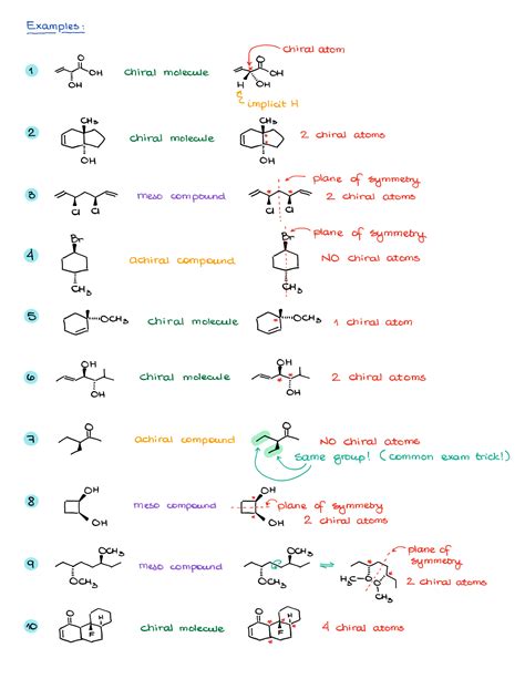 How to Identify Chiral Atoms, Chiral Molecules, and Meso Compounds — Organic Chemistry Tutor