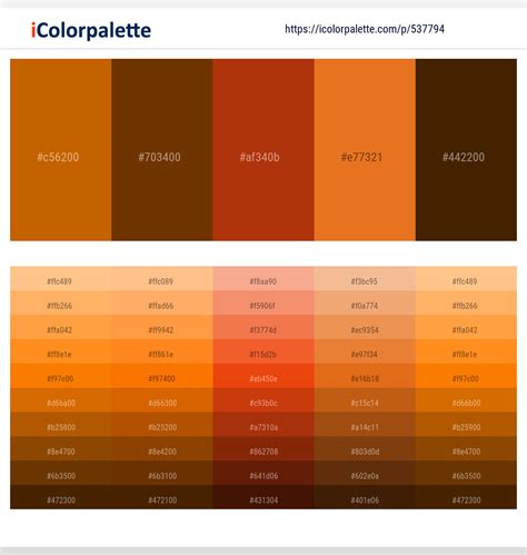 210+ Latest Color Schemes with Rust Color tone combinations | 2022 ...