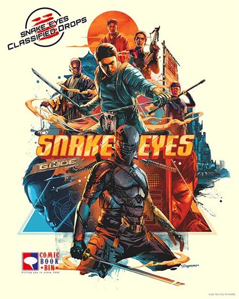 Exclusive Snake Eyes Movie Poster Preview