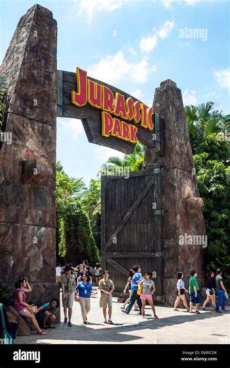 Universal Studio Singapore Jurassic Park