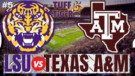 #5 LSU VS Texas A&M Live Scoreboard - YouTube