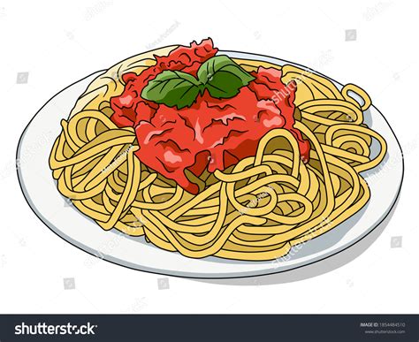 Spaghetti cartoon Images, Stock Photos & Vectors | Shutterstock