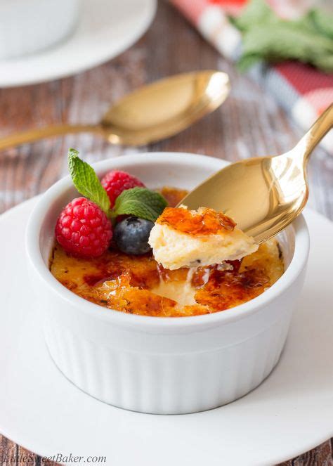 Easy Crème Brûlée | Recipe | Food recipes, Creme brulee, Dessert dishes