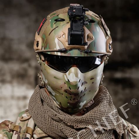 New Mesh Face Mask Tactical Face Shields Airsoft Hunting Military Party ...