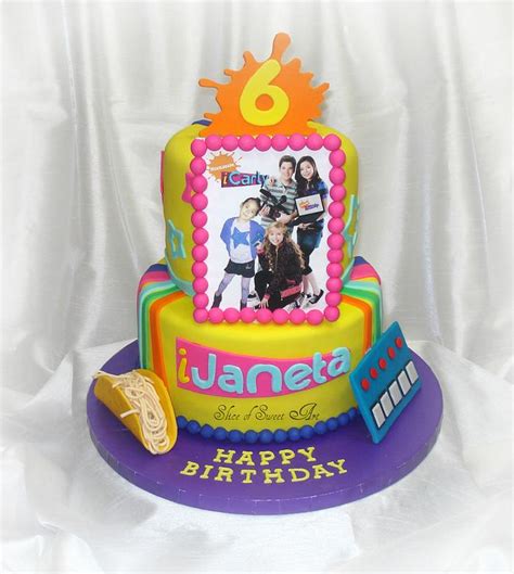 iCarly Birthday - Decorated Cake by Slice of Sweet Art - CakesDecor