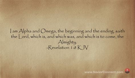 Revelation 1:8 KJV