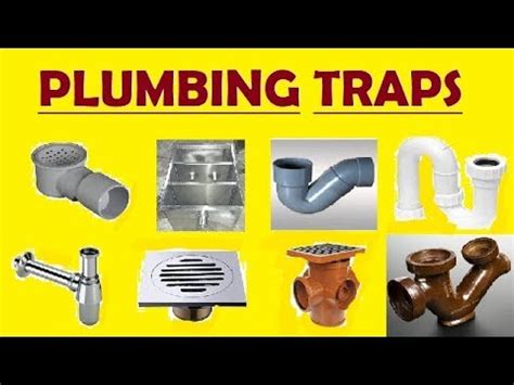 Types Of Plumbing Traps With Their Requirements And, 51% OFF