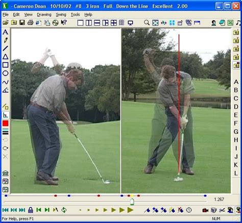 Golf Swing Analysis Software - Pro Golf Swing Library Golf Swing ...