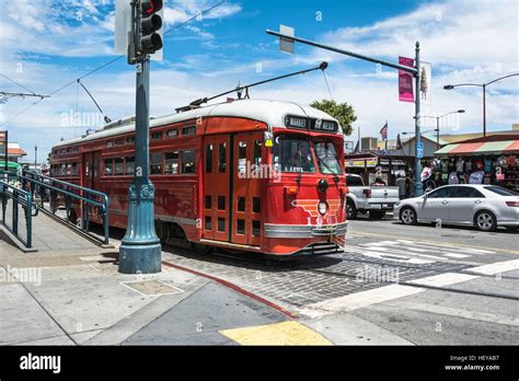 Tram in San Francisco, California Stock Photo - Alamy