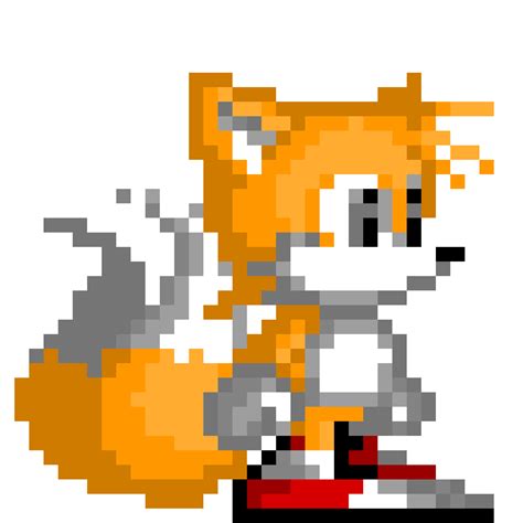 Pixilart - Tails the fox by Rizztar