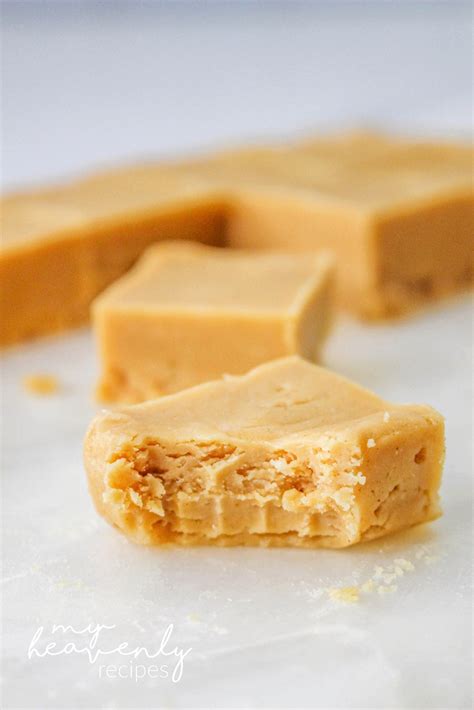 Peanut Butter Fudge Recipe - My Heavenly Recipes