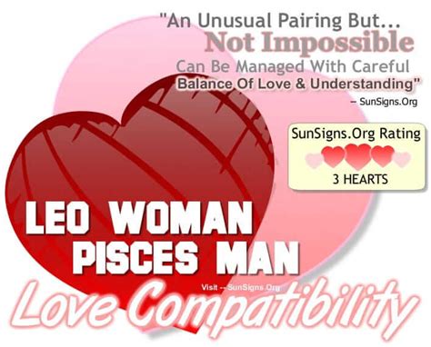 Leo Woman Pisces Man - An Unusual But Loving Pair - SunSigns.Org