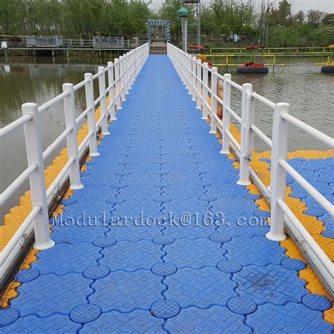 China Good Design Floating Pontoon Bridge for Sale - China Floating ...