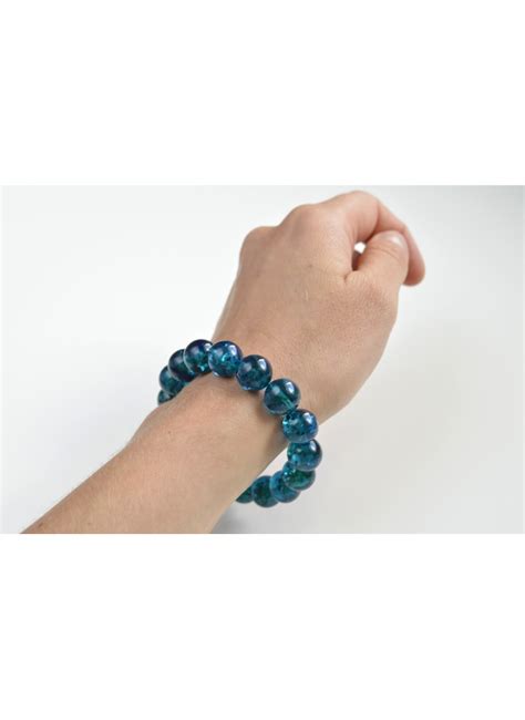 Blue Amber Bracelet