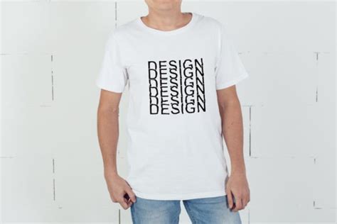 Sublimation T-shirt Mockup for Men Graphic by IRSHOP · Creative Fabrica