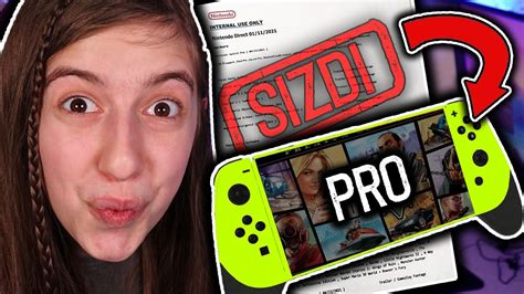 NINTENDO SWITCH PRO BU SEFER GERÇEKTEN SIZDI MI ? -Oyunlar, Özelikler ve Tüm Detaylar- - YouTube