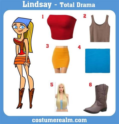 Dress Like Lindsay From Total Drama, Total Drama Lindsay Costume ...