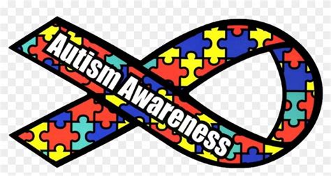 Autism Awareness Month Ribbon - Free Transparent PNG Clipart Images Download