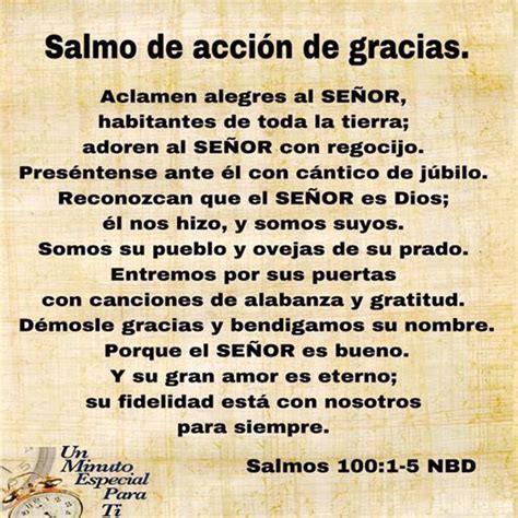 Salmos 100 | Citas de la escritura, Salmos, Frases cristianas de amor