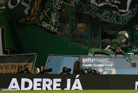 Nani of Sporting CP celebrates after scoring a goal during the Liga ...