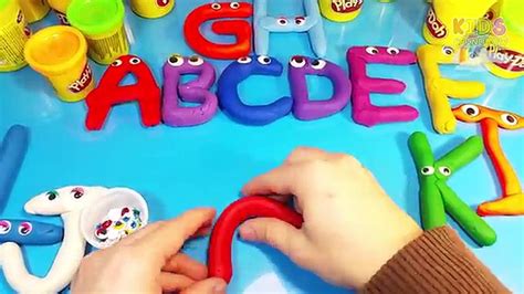 ABC - Play Doh Guide Song for Children Baby Nursery Rhymes Alphabet How To Playdoh Videos ...