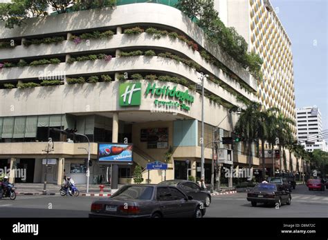 Holiday Inn hotel on Silom road , Bangkok , Thailand Stock Photo - Alamy