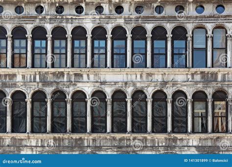 St Mark Windows stock image. Image of italy, architecture - 141301899