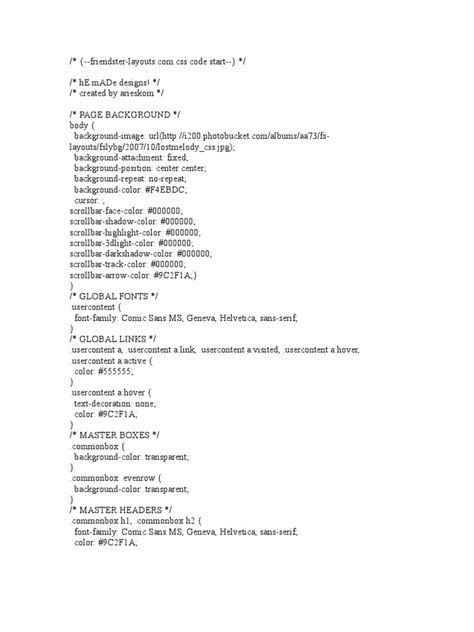 Friendster Layouts | PDF | Digital Typography | Human–Computer Interaction