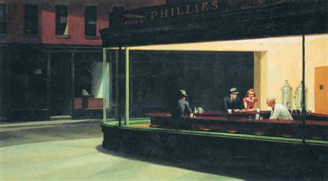 Nighthawks - Edward Hopper - WikiArt.org - encyclopedia of visual arts