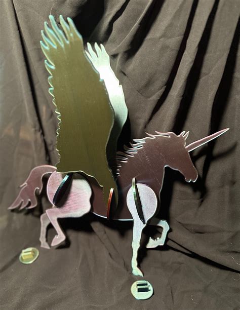 3MF file Unicorn Pegasus Puzzle Kit・3D printing template to download・Cults