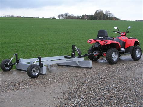 ATV Road Grader | Salg af nye MammenHøvle | Small garden tractor, Homemade tractor, Atv implements