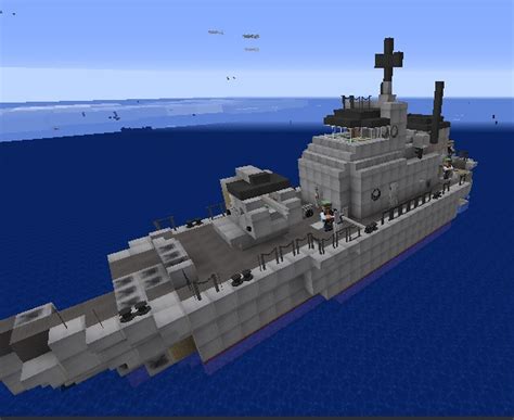 USS Asheville PGM-84 (Movecraft/Navycraft) Gunship Minecraft Map