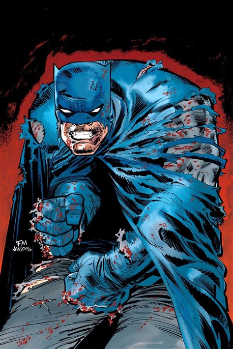 Batman: The Dark Knight Returns 10th Anniversary Edition cover by Frank Miller : comicbooks