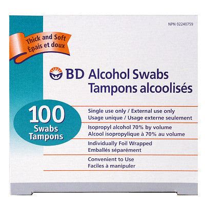 BD Alcohol Swabs | Diabetes Express